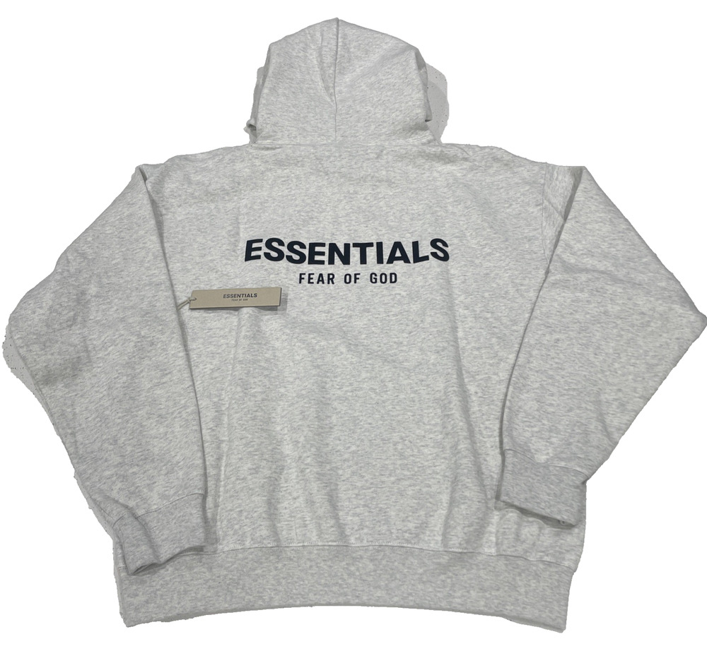 Essentials Fear Of God Hoodie Light Oatmeal X-Small Hoodie 100% Authentic NWT
